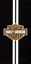 Harley Davidson Legend Racing Stripes Beach/Bath Towel #52