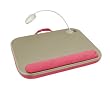 SPI Lapdesk with Reading Light and Wrist Support,  Pink