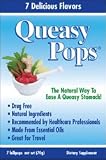 Three Lollies Queasy Pops Assorted Flavors 7 pack
