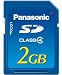 Panasonic RP-SDM02GU1A 2GB SD PRO High Memory Card