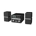 H&B - HF133I - Mini chaîne Hi-fi - Lecture mp3 - Tuner digital - Alarme - Lecteur cartes SD - USB - 12 W