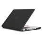 Speck Products See Thru Satin Soft Touch Hard Shell Case for 13-inch MacBook-Pro Aluminum Unibody/Black Keyboard (Black) - DOES NOT FIT WHITE MACBOOK