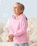 Rabbit Skins Toddler 7.5 oz. Fleece Pullover Hood - WHITE - 2T