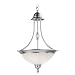 Belle-meade-91 - 3 Light Chandelier Lighting Fixture - Brushed Nickel - B3013