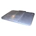 Bayhead PBL-10 Polyethylene Standard Lid, 39" Length x 30" Width x 3" Height, For 10 Bushel Poly Box Truck
