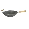 Heavy Gauge Carbon Steel Wok 34cm (14")