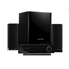 Harman Kardon HS 210 2.1 DVD Heimkinosystem (CD-/MP3-Player, USB 2.0, 65 Watt)