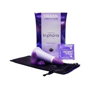 TROJAN Vibrating Tri-phoria Intimate Massager