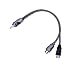 Rockford Fosgate Twisted Pair Y Adapter 1 Male to 2 Female