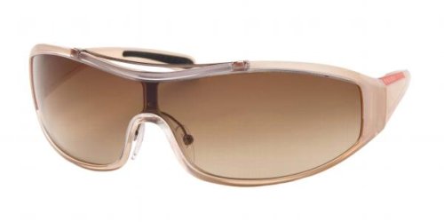 Click here to buy PRADA SPS 06GS 7JI6S1 OPAL BROWN GRADIENT SUNGLASSES by Luxottica.