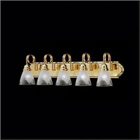 Thomas Lighting Trumpet Arm Five-Light Bath Fixture