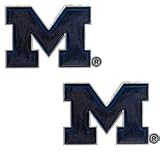 NCAA Studded Earrings - Michigan Wolverines