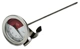 Charcoal Companion Deep Fry Thermometer, Short Probe