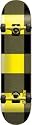 Speed Demons Flannel Yellow Complete Standard Skateboard 7.5 W/Speed Demon Trucks & 53mm wheels