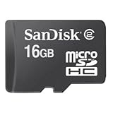 Sandisk 16GB Micro SD Memory Card, SDSDQ-016G-A11M