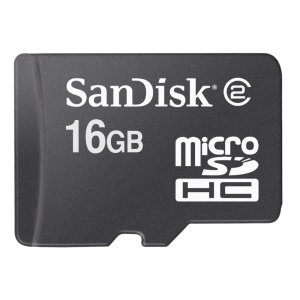 Sandisk 16GB Micro SD Memory Card, SDSDQ-016G-A11M