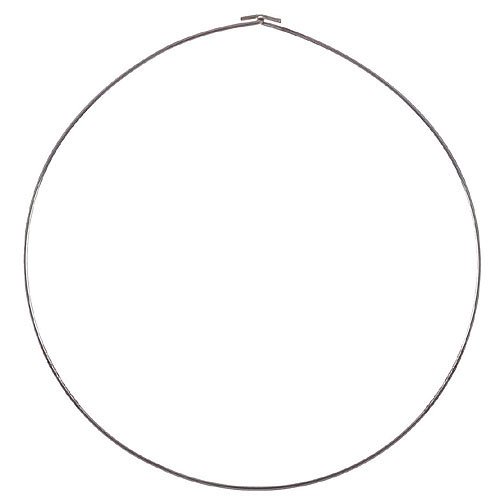 Sterling Silver Wire Choker Necklace