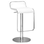 Zuo Modern Equino Barstool, White