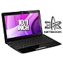 ASUS Eee PC 1005HA-PU1X-BK 10.1-Inch Black Netbook - 10.5 Hour Battery Life