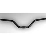 Pyramid Mountain Bike Riser Handlebar, 5" Rise, Alloy, Black