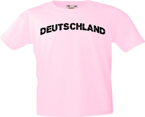 Kinder-Shirt EM WM Trikot DEUTSCHLAND mit Ihren Wunschname und Ihrer Wunschnummer bedruckt Größe 104-174