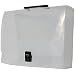 Clear Wide Plastic Case Portfolio with Handles (12 3/4 x 9 1/2 x 3) - Sold Individually