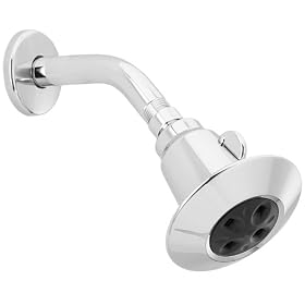 Delta Fluidics Adjustable Shower Head, Chrome #75152