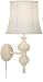Wakefield Daisies Ivory Plug-In Wall Lamp
