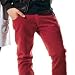La redoute creation teen boy's slim fit trousers, to suit standard builds red 180