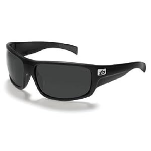 Buy Bolle Barracuda Sunglasses - Shiny Black - Polarized TNS - 11233 by Bolle