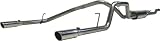 MBRP S5402409 T409-Stainless Steel Dual Split Rear Cat Back Exhaust System