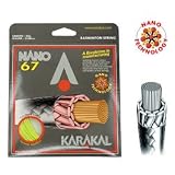 Karakal - Nano 67 Racket String - Badminton (Size: 0.68mm Badminton Set )