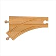 Melissa and Doug 6in Wooden Curved Switch Track Set - Male (6 Pack)