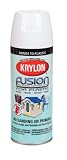 Krylon-diversified K02322001 Fusion Spray Paint 12 Oz. - Dover White (Pack of 6)