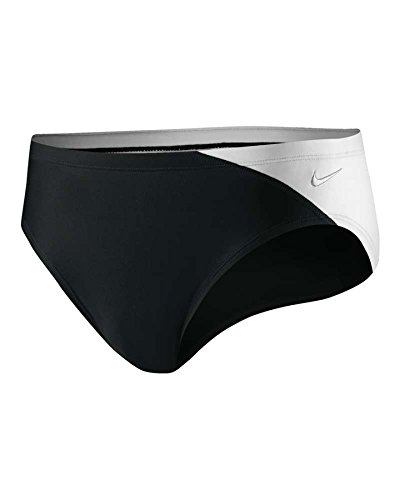 Nike Team Color Block Brief Male Black/Green  34