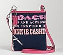 NEW AUTHENTIC COACH BONNIE CASHIN GRAPHIC SWINGPACK CROSSBODY MESSENGER 42605 (Navy/Fuchsia)