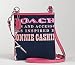 NEW AUTHENTIC COACH BONNIE CASHIN GRAPHIC SWINGPACK CROSSBODY MESSENGER 42605 (Navy/Fuchsia)