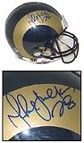 Marshall Faulk Autographed St. Louis Rams Official Riddell Pro Line Helmet