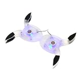 Clear USB Powered Foldable Cooling Pad with 2 Fan 4 Blue LED Light - Supports up to 14.1 for Laptop Notebook Netbook