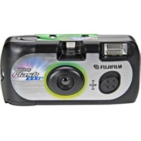 Fujifilm Disposable Outdoor 35mm Camera With Flash - Model QUICKSNAP-FLASH1000 With Flash