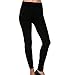 SK Hat Shop Super Thick Insulate Microfleece Full Leggings Stretchy Footless Ski Snow Black