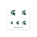 Michigan State Spartans 4-Pack Temporary Nail Tattoos