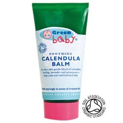 Organic Calendula Balm, Green Baby