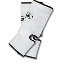 M WHITE DUO Muay Thai Kickboxing Ankle Support Anklets