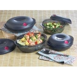Tupperware Heat N Serve 3 cup Round by Tupperware