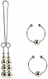 California Exotics Nipple and Clitoral Non-Piercing Body Jewelry, Silver