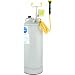 Bradley S19-788 15 Gallon Safety Portable Pressurized Eye/Face Wash Unit with Drench Hose, 0.4 GPM Water Flow, 12-1/4" Width x 34" Height