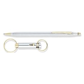 Cross Pens Classic Century 3372 Medalist Ballpoint Key Ring Gift Set