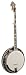 Recording King Soloist Archtop Resonator Banjo, Sunburst Finish