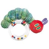 Rainbow Designs Very Hungry Caterpillar Caterpillar Ring Rattle